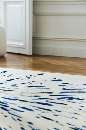 Toulemonde Bochart Paint Blanc Bleu Carpet