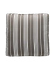 Cushion Stripes 48x48 cm Pillow Taupe