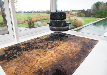Louis de Poortere Mad Men Cracks Deep Mine rug 8618
