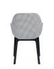 Clap Armchair Black Gray