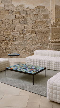 Stolik Kawowy Gandiablasco Iris Square 119x77 cm