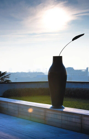 Misses Flower Power Pot Black Shiny