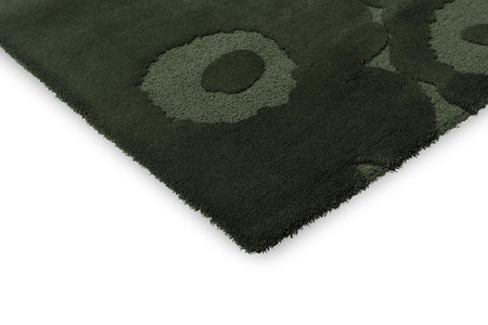 Marimekko Unikko Dark Green rug 132207