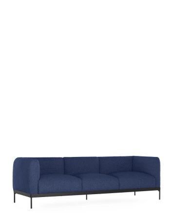 Asia Sofa Three-Seater (Bouclè) Blue