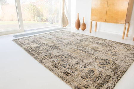 Louis de Poortere Antiquarian Handschlu Agha Old Gold Carpet 8720