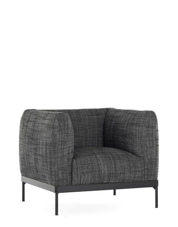 Asia Armchair (Cotone Structure) Black