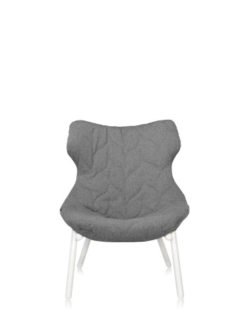 Foliage Trevira Armchair White Gray