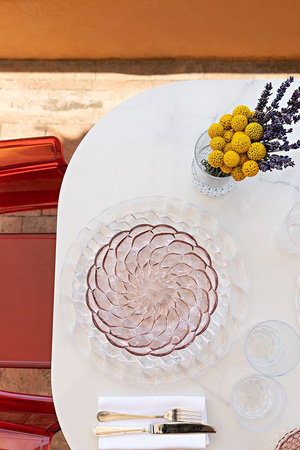 Jellies Family Soup Plate Set (4 pieces) Transparent