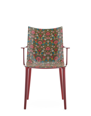 H.H.H. Graphic Impression Chair Maroon Lacquer