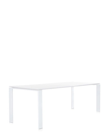 Four Outdoor 223x79 cm Table White