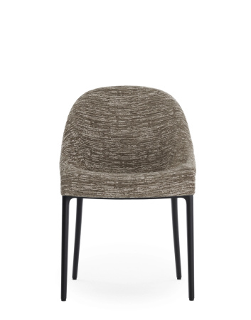 Eleganza Ela Chair Black Light Brown