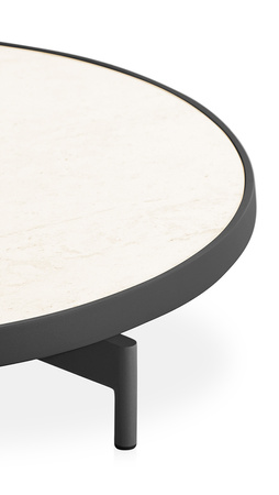 Stolik Kawowy Gandiablasco Onde Round Ø90×22 cm