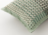 Gan Canevas Geo Rect Green Pillow