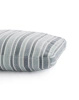 Plastics Cushion Green Stripes