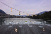 Invisible Side 40 cm Transparent Table