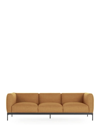Asia Sofa Three-Seater (Panamino) Ochre
