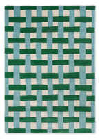 Harlequin Basketweave Emerald - Aquamarine 144107 carpet