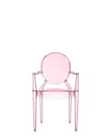 Loulou Ghost School Chair Pink