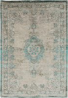 Louis de Poortere Fading World Medallion Jade Oyster rug 8259