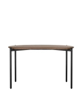 Lunat 119x59 cm Desk Black Walnut