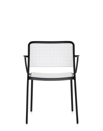 Audrey Chair Black White