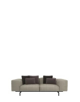 Largo Two-Seater Gubbio Sofa Sandy
