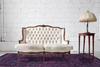 Louis De Poortere Silver Lining Pale Ruby rug 8517