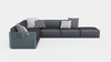 Gandiablasco Bosc Sectional pouffe