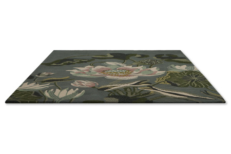 Wedgwood Waterlily Midnight Pond rug 038608