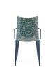 H.H.H. Graphic Impression Chair Blue Ink-Ochre
