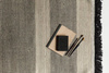 Nanimarquina Tres Stripes Carpet Black