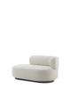 K-Waiting Dormeuse Bouclé Lounger White