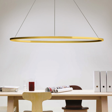 Nemo Ellisse Minor Uplight Pendant Lamp 2700 K Gold