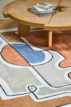 Toulemonde Bochart Bleu Des Yeux Multi Carpet