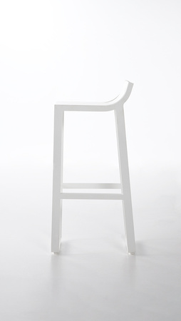 Gandiablasco Flat High With Backrest Stool