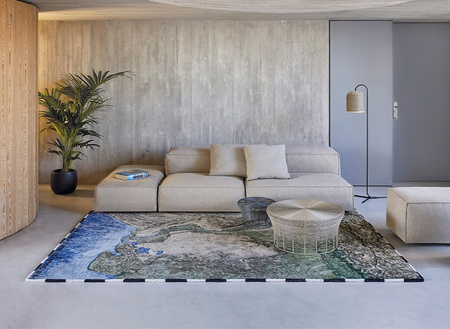 Gan Plastic Rivers Indus Carpet