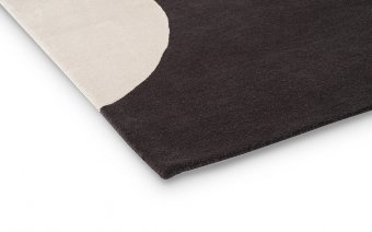 Orla Kiely Geo Flower Graphite Carpet 60605