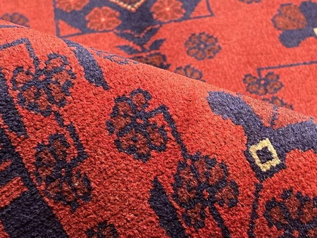 Afghan Khan Wool Carpet 079 x 126 119491