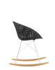 Smatrik Dondolo Chair Black Chrome Plated