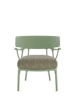 A.I. Lounge Texture Armchair Green Gray