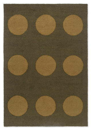 Dywan Brink&Campman Festival Dots Olive Green 495817
