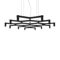 Lampa Wisząca Nemo Crown Plana Mega Czarny