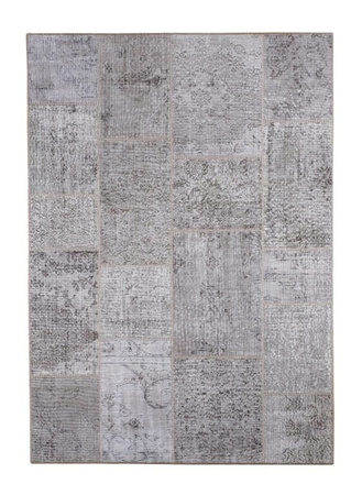 Vintage Iranian Patchwork Wool Carpet 10071 170x240