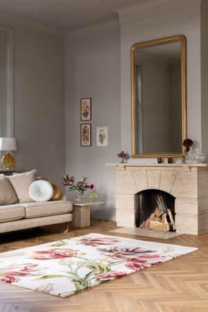 Laura Ashley Gosford Cranberry Carpet 081300