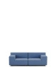 Plastics Tech Fabric Two-Seater Sofa Blue