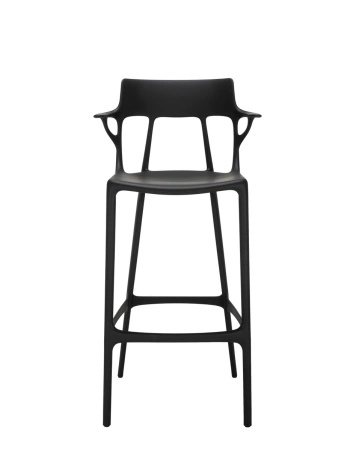 A.I. Stool Recycled 75 cm Bar Stool Black