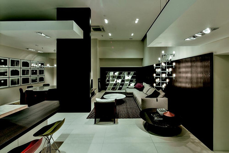 Nemo Crown Multi Black Plated Pendant Lamp