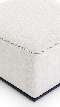 Gandiablasco Islablanca Sectional pouffe