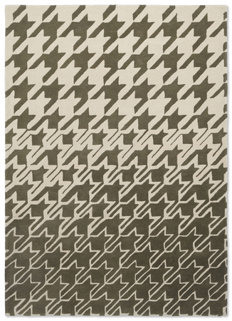 Ted Baker Houndstooth Grey rug 162804