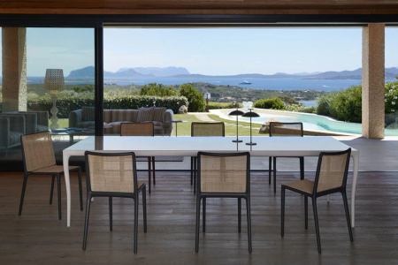 Albert 280x100 cm Maroon Table